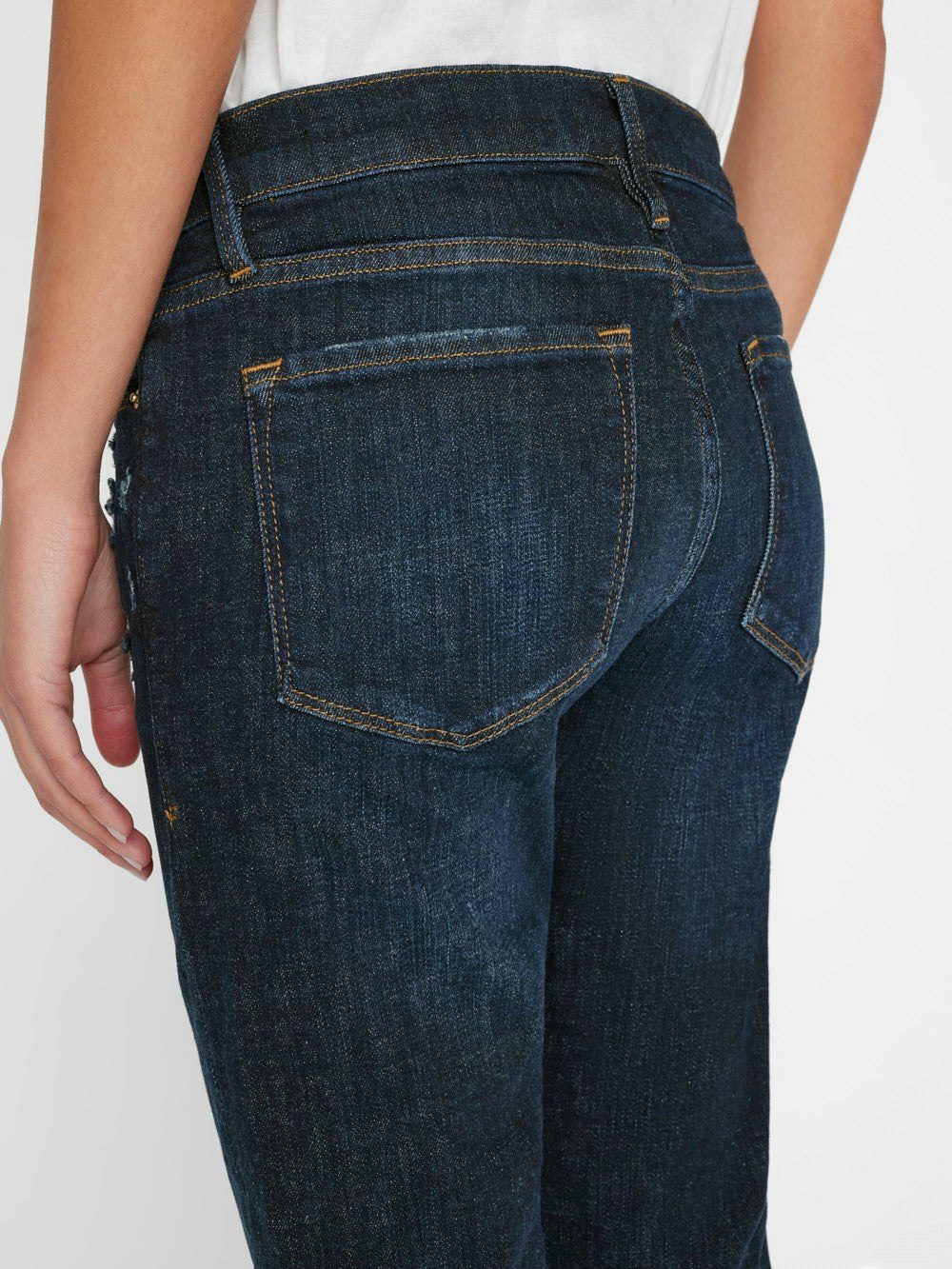 jeans back view